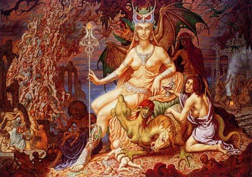 Hécate, la diosa de la brujería y reina de los fantasmas 1 Hecate