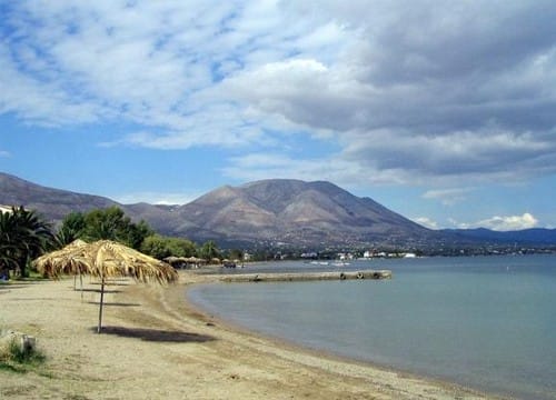 Mar y arqueología en Erétria, en la isla de Eubea Mar y arqueología en Erétria, en la isla de Eubea