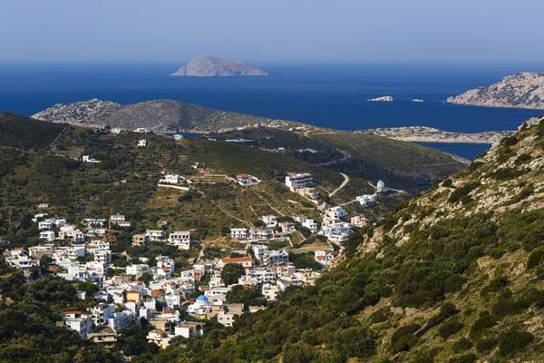 Isla de Fourni en Grecia