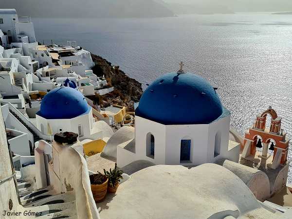 Oia en Santorini