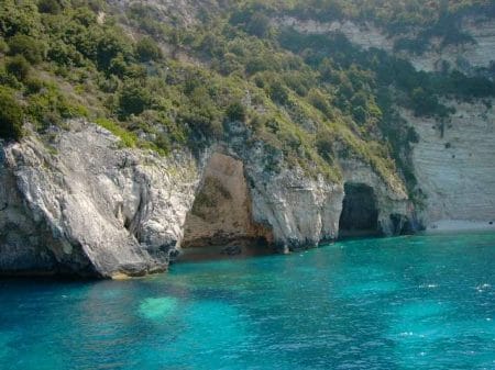 Cueva de Antipaxos, mar Jónico, Grecia