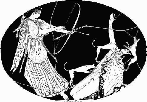 Artemisa y Acteon