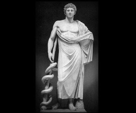 Asclepio, el dios de la medicina