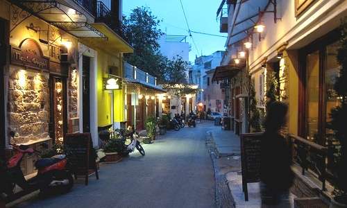 Barrio tipico de Atenas