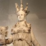 Atenea, la diosa que nació de la cabeza de Zeus