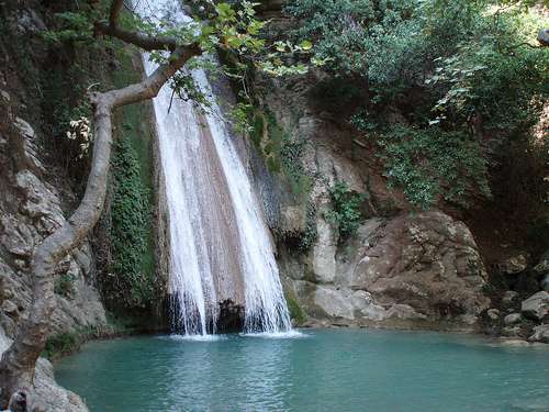 Las cataratas del rio Nedas, en el Peloponeso