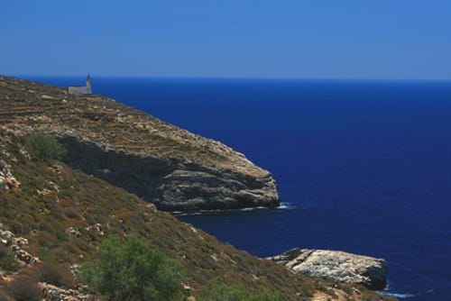 Folegandros, Cicladas, Faro de Aspropounta