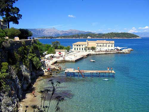 Corfu, una de las islas mas bellas y visitadas del Jonico.
