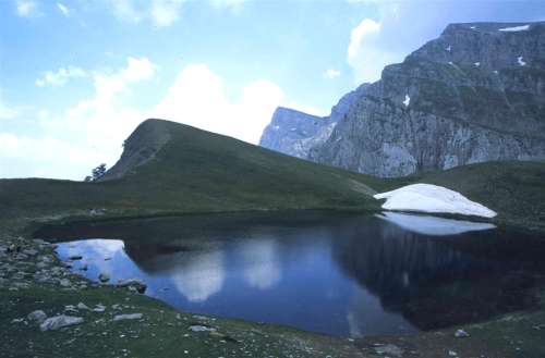 Lago del Dragon en Zagoria