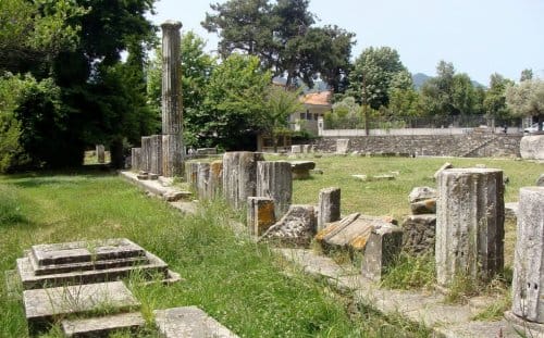 Yacimientos arqueológicos de Tasos, mar Egeo