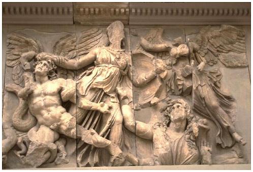 El mito de la Gigantomaquia El mito de la Gigantomaquia
