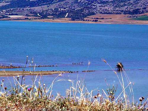 Lago Polyfytos, Kozani, Macedonia occidental