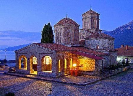 Monasterio eslavo Ohrid, Macedonia