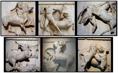 La decoración del Partenón: las metopas