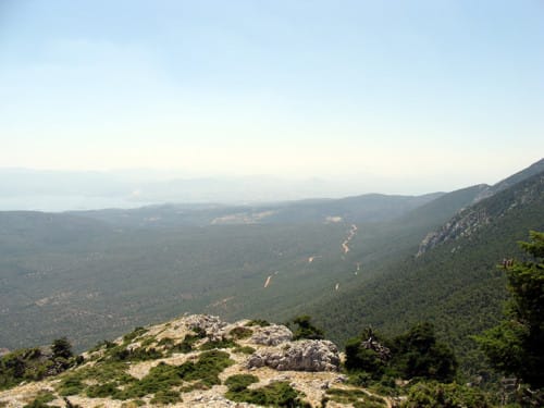 Las montañas Gerania, vinos y deporte Las montañas Gerania, vinos y deporte