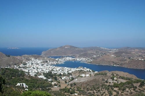 Skala, el puerto de Patmos