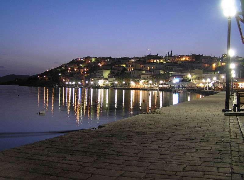 Mandrakia, noche, Ermioni, Peloponeso