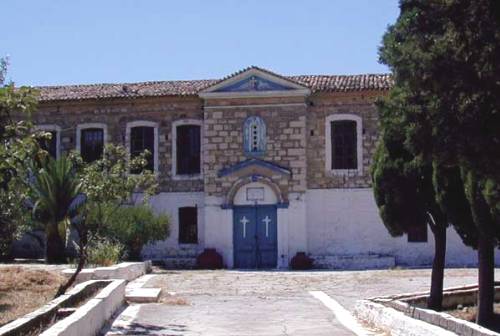Samos, Monasterio Profitis Ilias, isla Egeo Norte