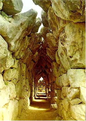 Fortaleza de Tirinto, Peloponeso
