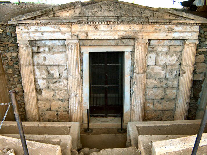 Las tumbas reales de Vergina, en Macedonia